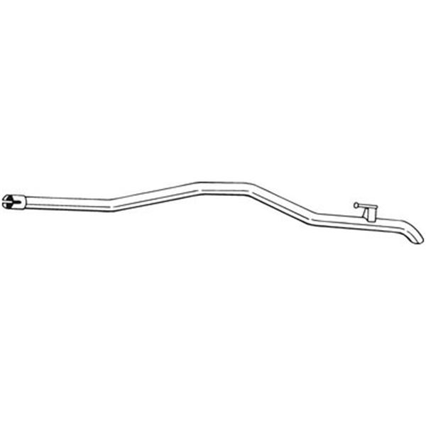 1 tuyau d'échappement Bosal 517163