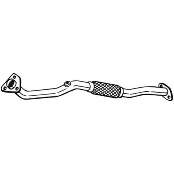 1 tuyau d'échappement Bosal 840577
