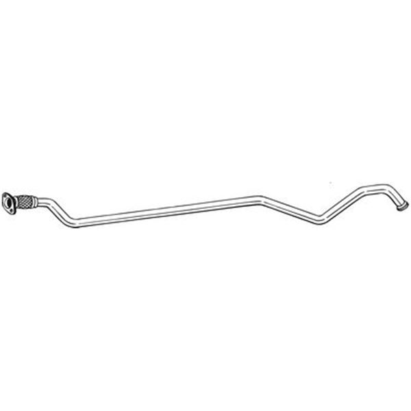 1 tuyau d'échappement Bosal 989521