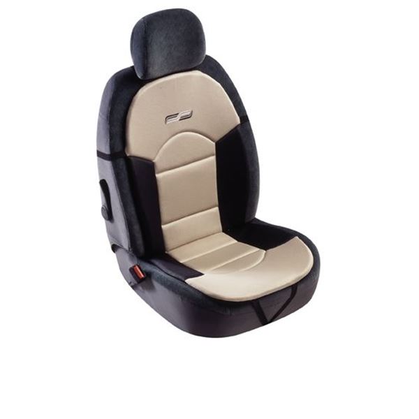 Couvre siège voiture universel Portovecchio écru
