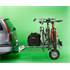 Porte-vélos remorque sur attelage Mottez mono roue pour 5 vélos