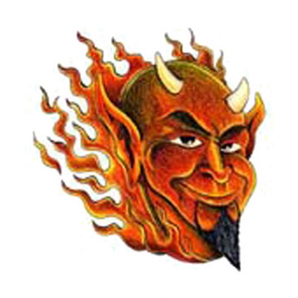 Sticker carrosserie car tattoo diable