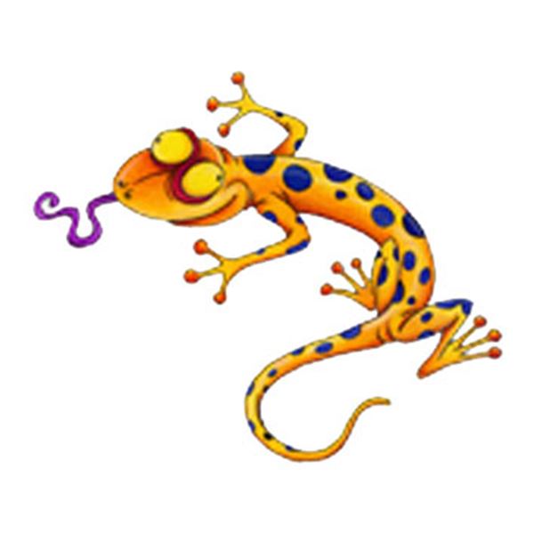 Sticker carrosserie tattoo salamandre Cadox