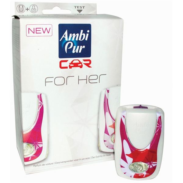 Désodorisant de voiture Ambipur senteur For Her