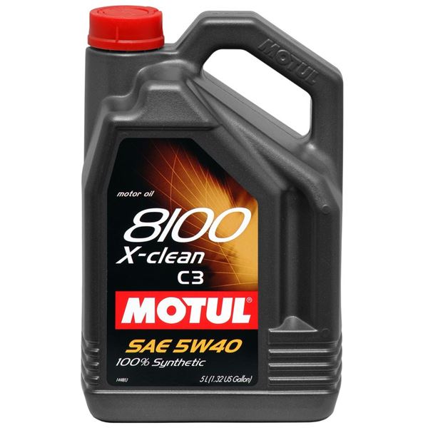 Huile moteur MOTUL 8100 X-Clean C3 5W40 5L