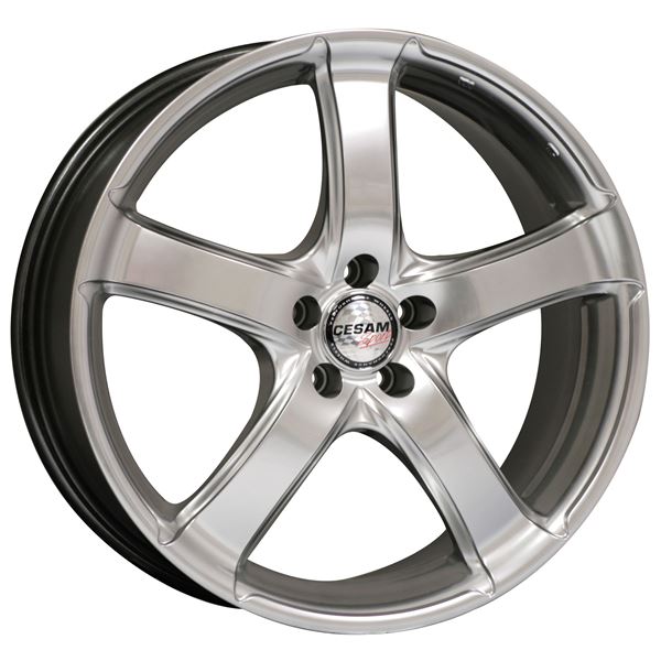 Jante aluminium Cesam 17 pouces Hyper Silver