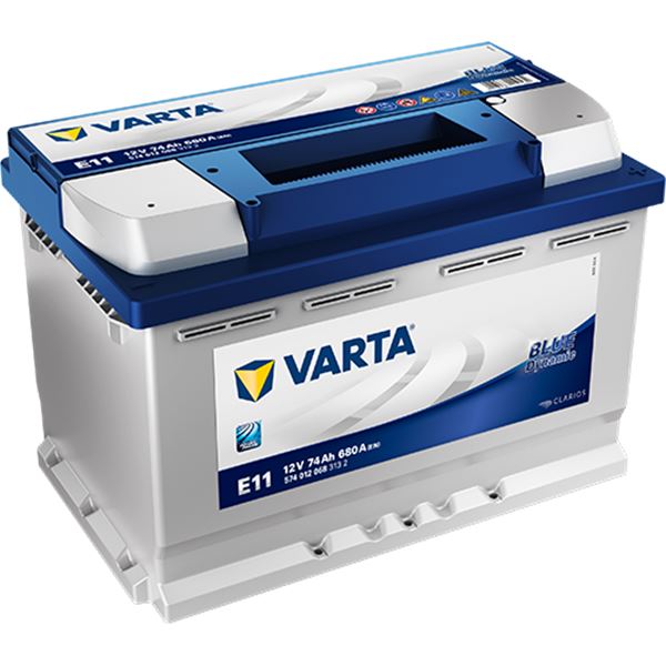 Batterie voiture Varta E11 - 74Ah / 680A - 12V