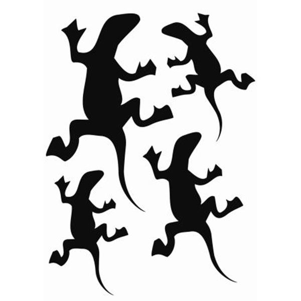 Autocollant voiture geckos Cadox