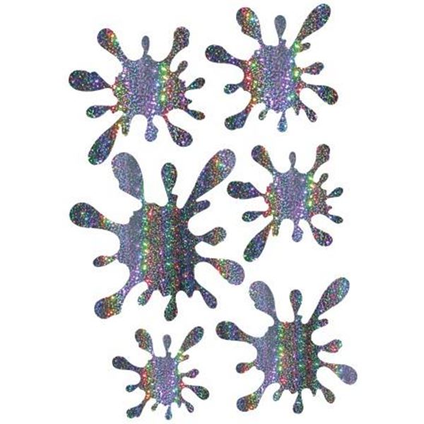 Adhésif Cadox pailleté Splash blanc