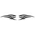Autocollant voiture wings Cadox