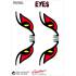 Adhésif Cadox décor Eyes x2