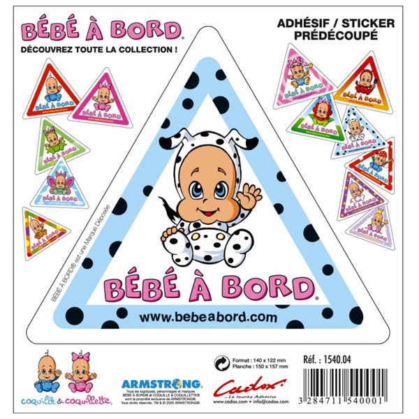 Adhésif Bébé à Bord G Chien