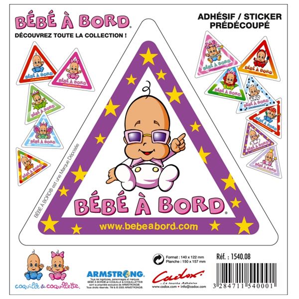 Adhésif Bébé à Bord G Star