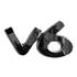 Autocollant voiture emblème chromé V6 Cadox