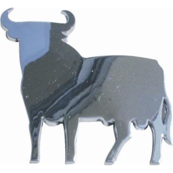 Sticker carrosserie emblème chromé toro