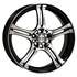 Jante aluminium Cesam 14 pouces Black Poli Brillant