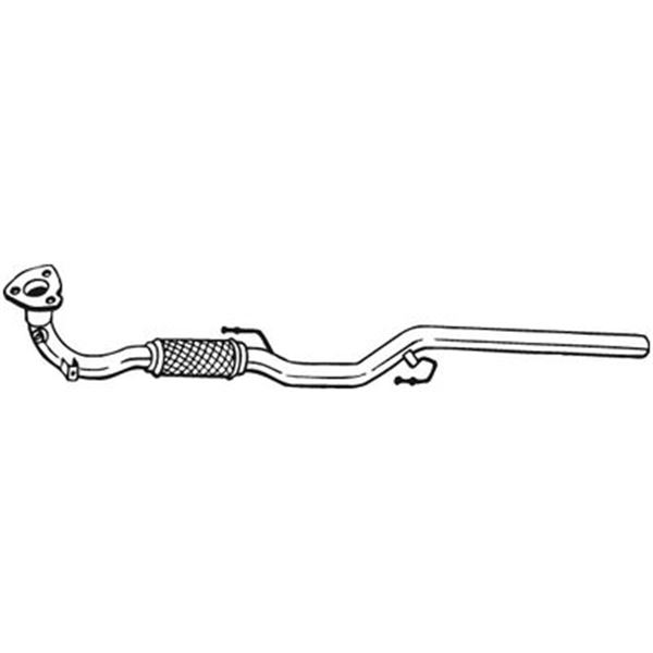 1 tuyau d'échappement Bosal 823633