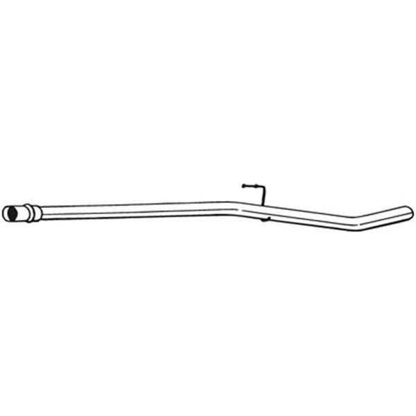 1 tuyau d'échappement Bosal 878891