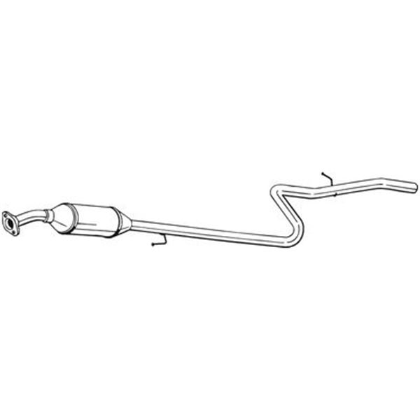 1 catalyseur Bosal 099769