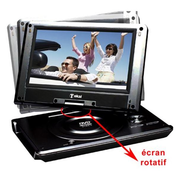Lecteur DVD portable Tokaï LDP 2229