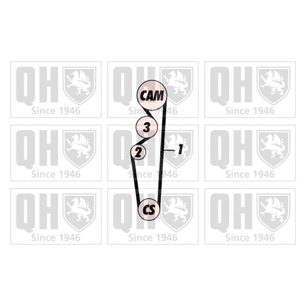 1 kit de distribution Quinton Hazell QBK567