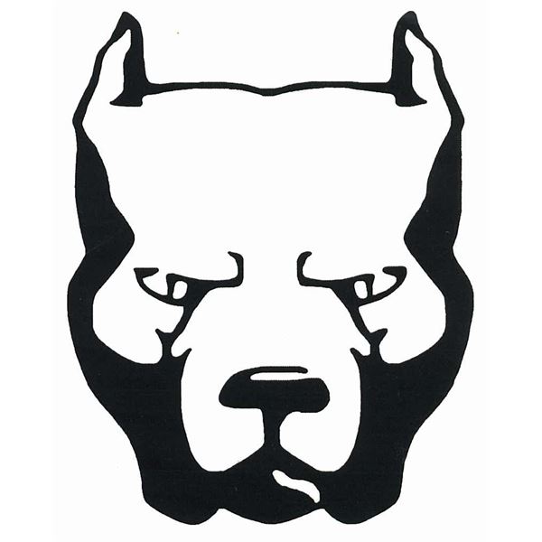 Sticker carrosserie tatouage métal Bad Dog noir magique Cadox