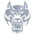 Adhésif Cadox tatouage métal Loup argent