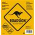 Adhésif Roadsign Australia Kangourou