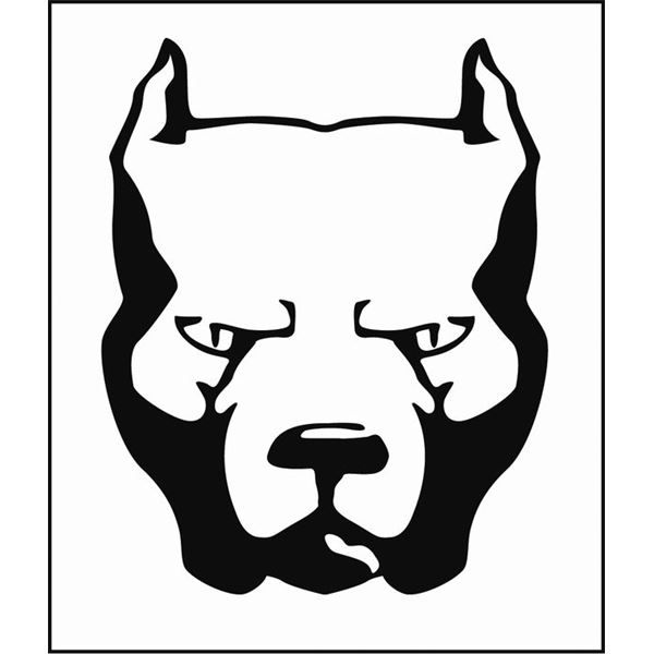 Adhésif transférable Cadox Bad Dog blanc
