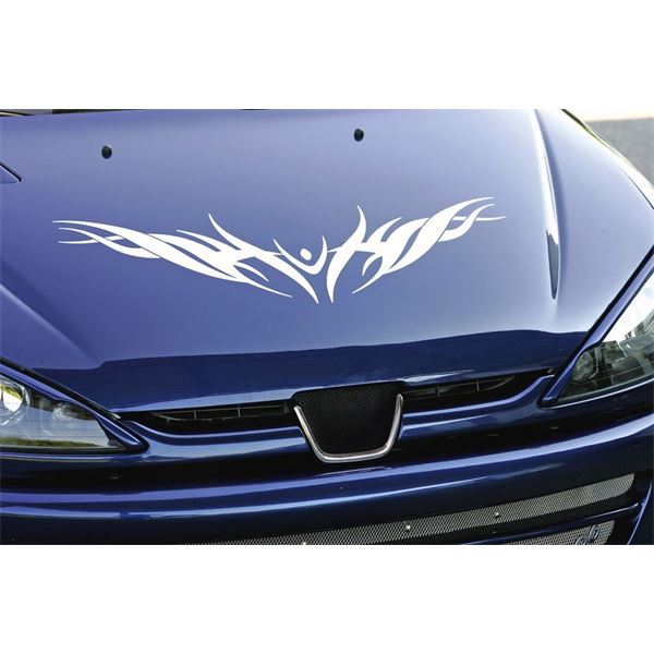 Adhésif voiture ange grand modèle blanc Cadox