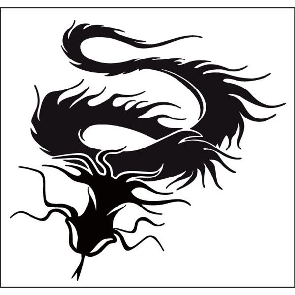 Adhésif Cadox Dragon blanc