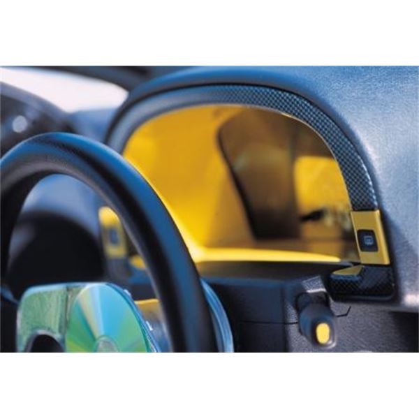 Sticker carrosserie feuille carbone conformable Cadox 600 x 200