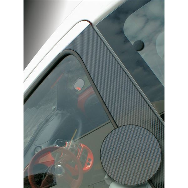 Sticker carrosserie carbone non conformable Cadox