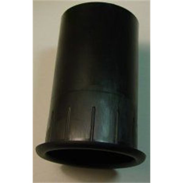 Event plastique noir pour caisson 75 x 120 mm