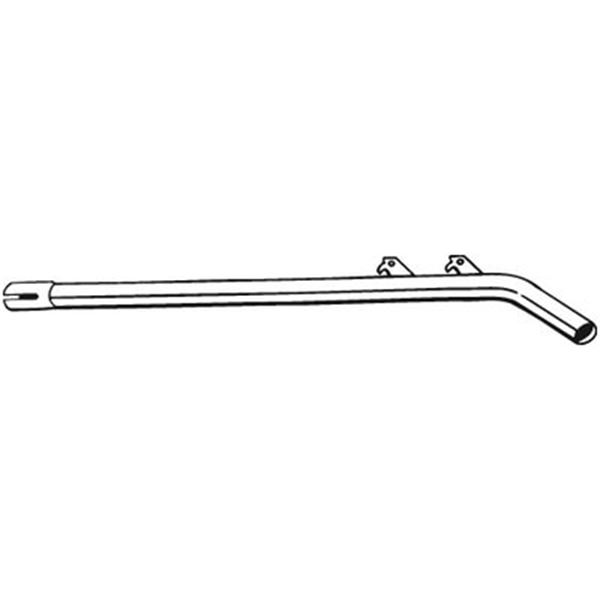 1 tuyau d'échappement Bosal 851173