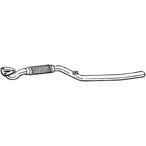 1 tuyau d'échappement Bosal 853967