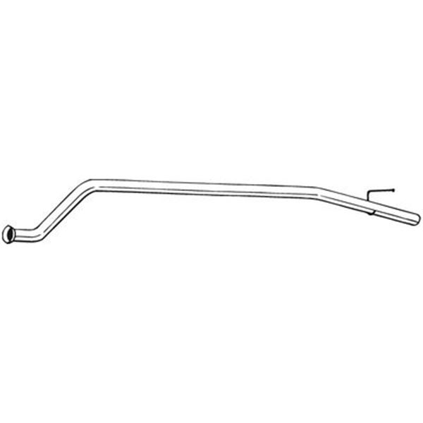 1 tuyau d'échappement Bosal 890123