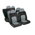 5 Housses universelles couleur gris Alonso