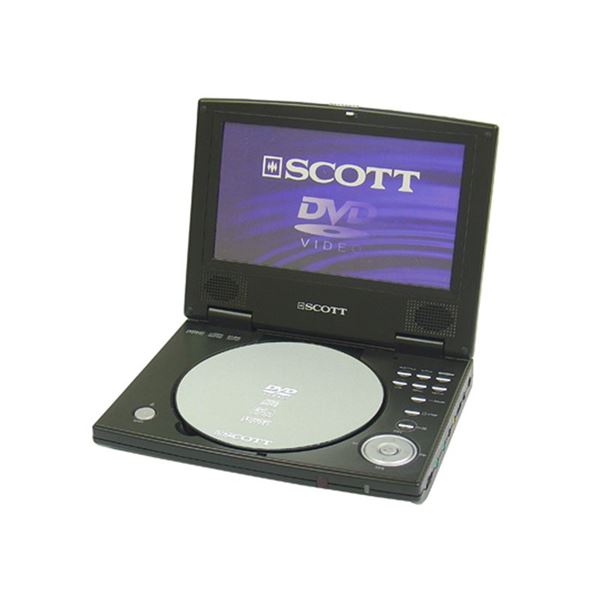 Lecteur DVD portable Scott DPX I758