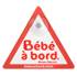 Ventouse triangle orange Bébé à bord