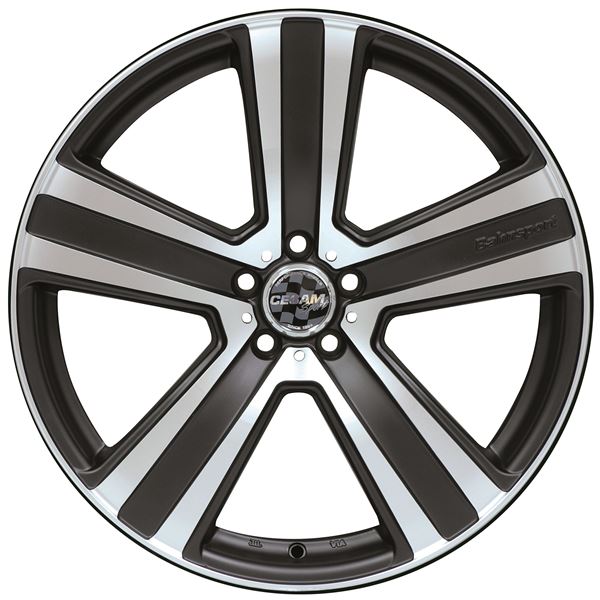 Jante aluminium Cesam 19 pouces Black Poli Mat
