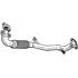 1 tuyau d'échappement Bosal 823915