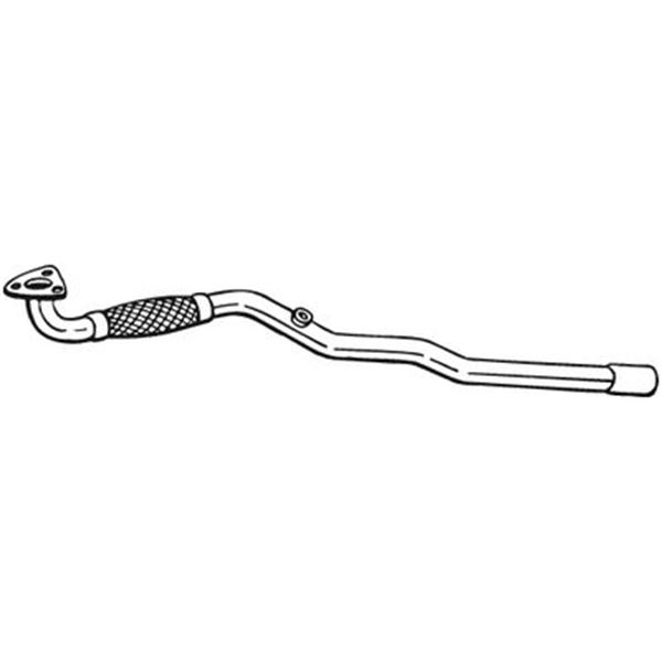 1 tuyau d'échappement Bosal 852369