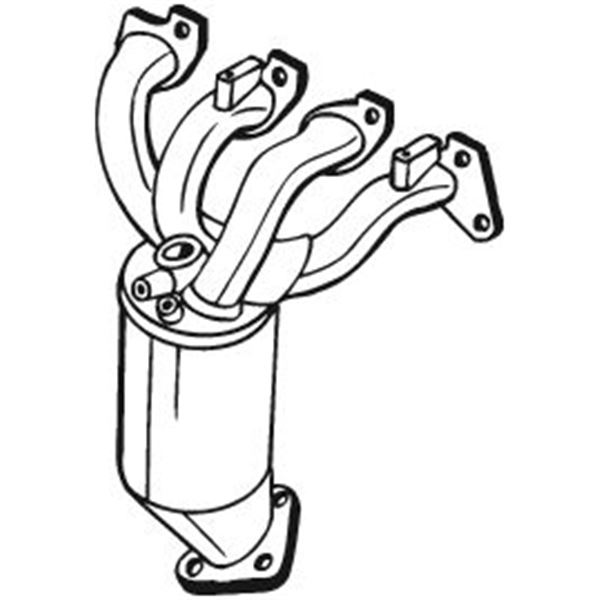 1 catalyseur Bosal 099641