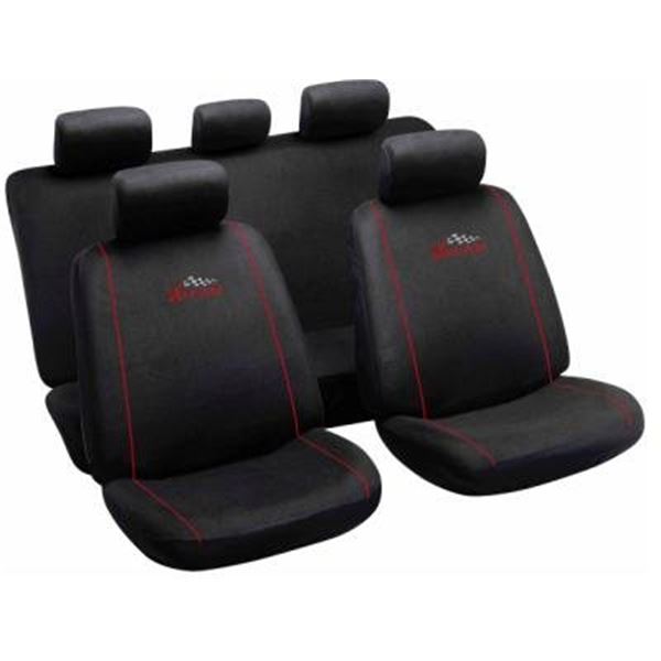 Jeu housses de sièges universelles Racing Team TS Road Access
