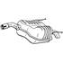 1 silencieux d'échappement arrière Bosal 185095