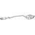 1 silencieux d'échappement arrière Bosal 290159