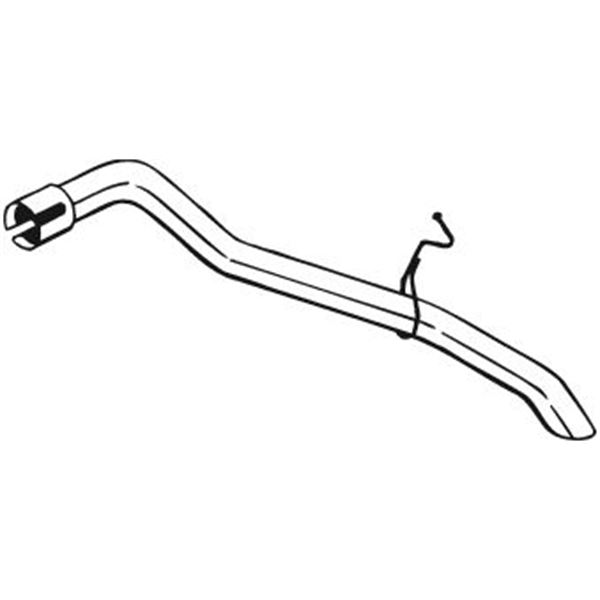 1 tuyau d'échappement Bosal 840173