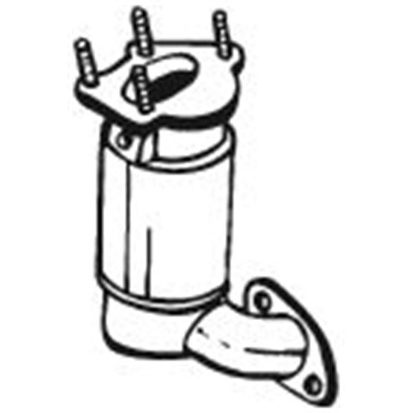 1 catalyseur Bosal 099236