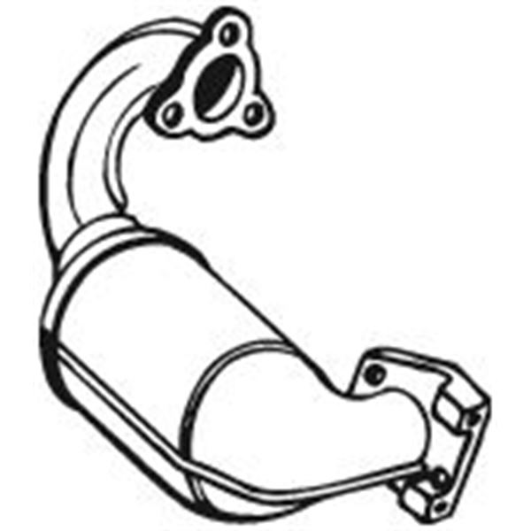 1 catalyseur Bosal 099439